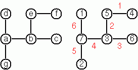 Tree numbering